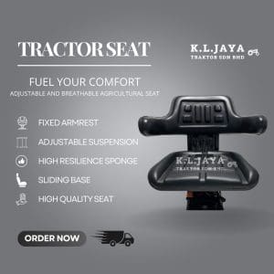 NEW HOLLAND AGRICULTURE TRACTOR SEAT