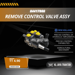 REMOVE CONTROL VALVE ASSY 84417866