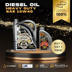 SIMS LUBRICANT SAE 15W40 DIESEL ENGINE OIL 4L